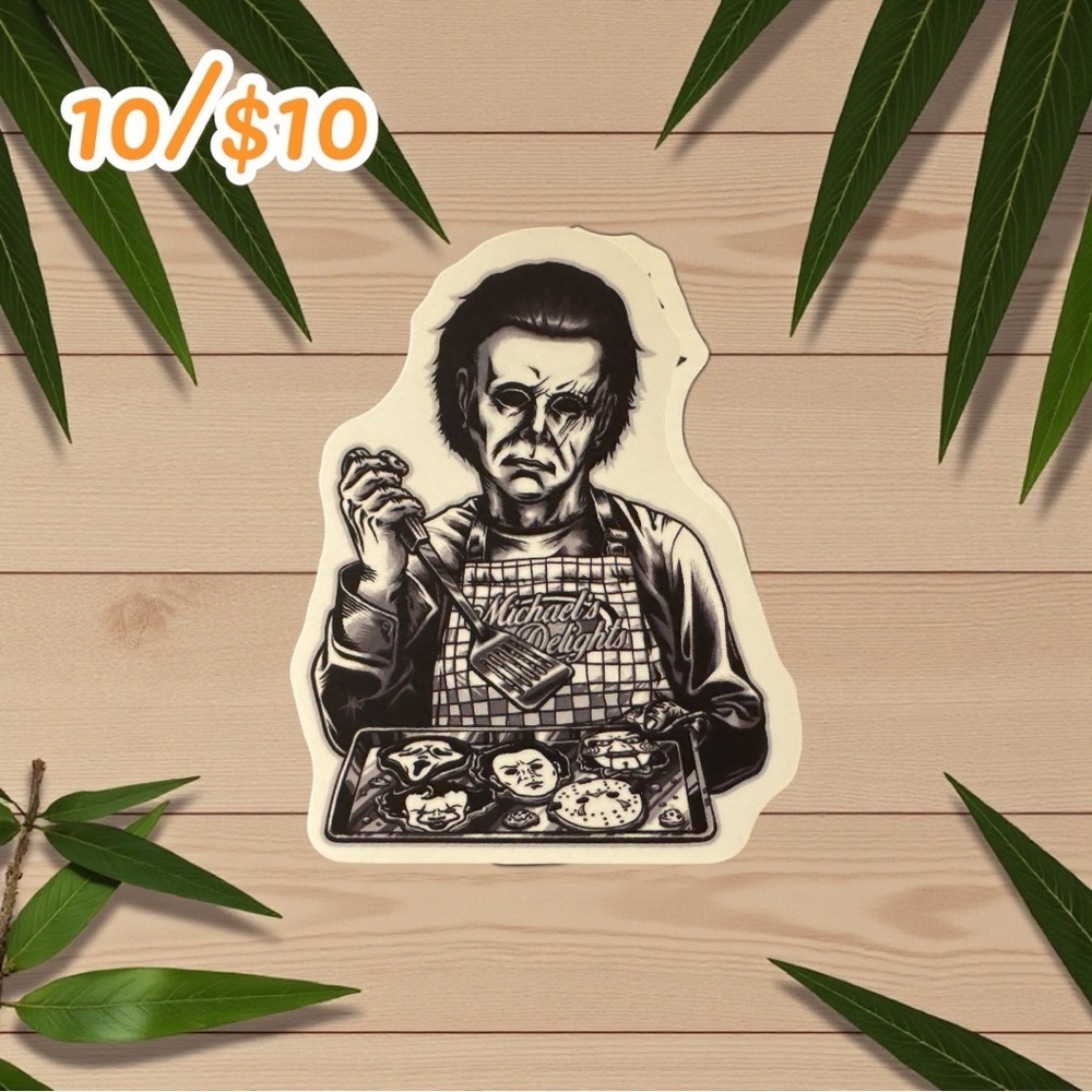 Michael Myers Halloween Cookies Sticker – 2.25” Matte
